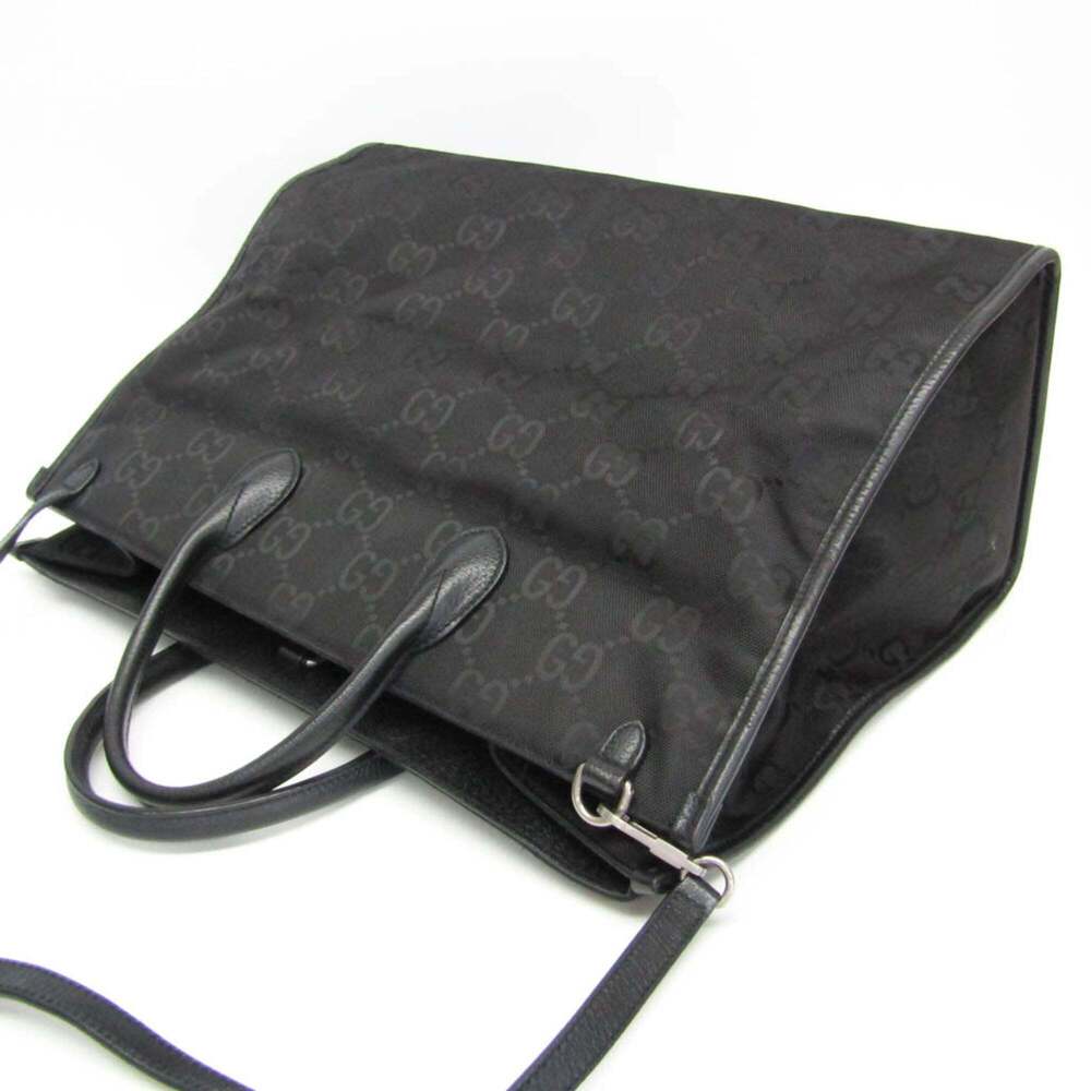GUCCI Black Leather Shoulder Bag - Picture 6 of 15